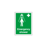 Emergency Shower Sign