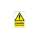 Caution Very Hot Water Sign