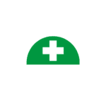 Sheet Of 12 First Aid Symbol Sign