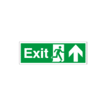 Exit Running Man Arrow Up Sign