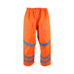 Pro Rail - Hi-Vis Rail Spec Orange - Waterproof Combat Style Over Trouser