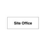 Site Office Door Sign