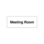 Meeting Room Door Sign