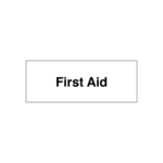 First Aid Door Sign