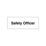 Safety Officer Door Sign