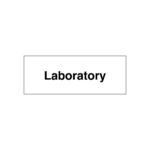 Laboratory Door Sign
