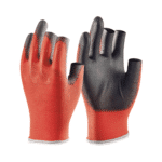 PU Coated 3 Fingerless Gloves Gloves
