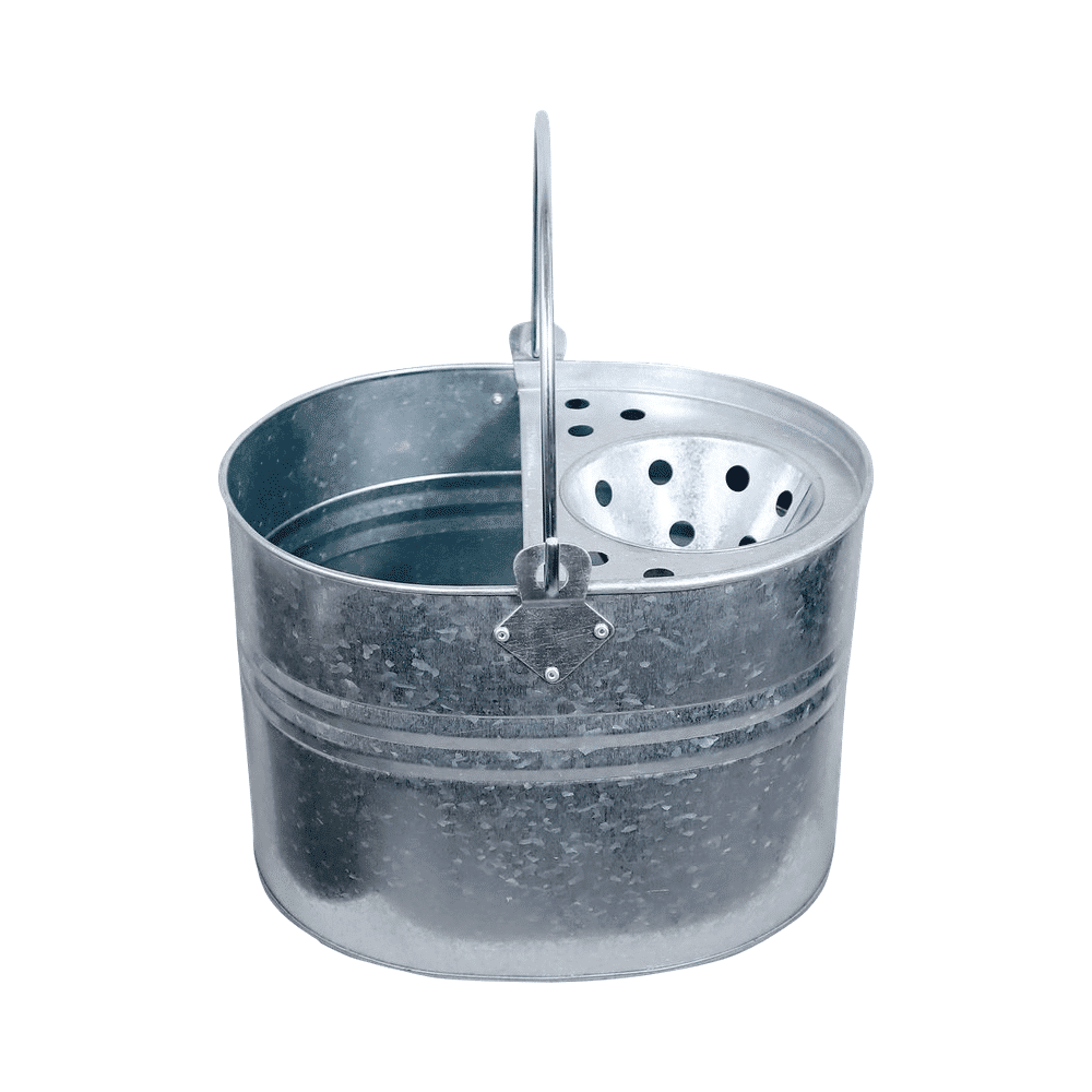 Galvanised-Mop-Bucket_1000x1000-4-1.png 3 Gallon Galv Mop Bucket - Image 1
