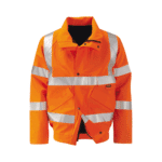Pro Rail - Hi-Vis Rail Spec Orange - 2 Layer Gore-Tex Bomber Jacket