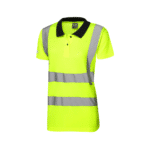 Leo Workwear - Lana Hi-Vis Yellow Women's Comfort Polo Shirt
