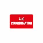 PVC Insert Card - ALO COORDINATOR (100 x 60mm)