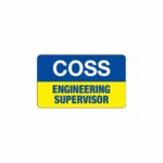 PVC Insert Card - COSS / ENGINEERING SUPERVISOR (100 x 60mm)