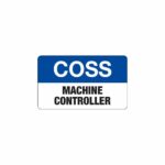 PVC Insert Card - COSS / MACHINE CONTROLLER (100 x 60mm)