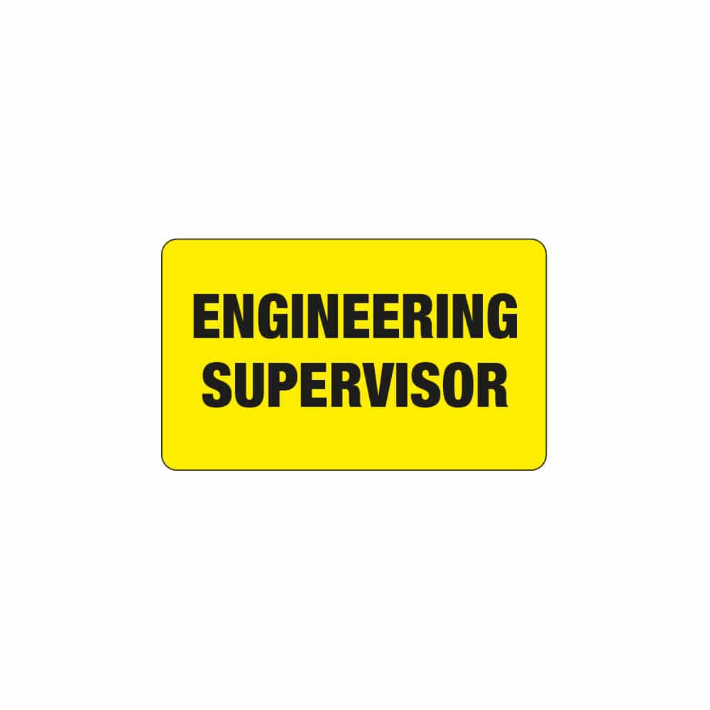 PVC-Insert-Card-ENGINEERING-SUPERVISOR-1.jpg PVC Insert Card - ENGINEERING SUPERVISOR (100 x 60mm) - Image 1