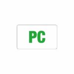 PVC Insert Card - PC (100 x 60mm)