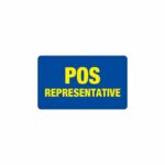 PVC Insert Card - POS REPRESENTATIVE (100 x 60mm)