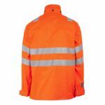 Progarm 9140 Hi-Vis Rail Spec Orange FR-AST-ARC Unlined Waterproof Jacket - Image 6