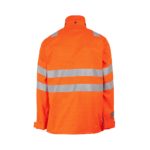 Progarm 9140 Hi-Vis Rail Spec Orange FR-AST-ARC Unlined Waterproof Jacket - Image 3