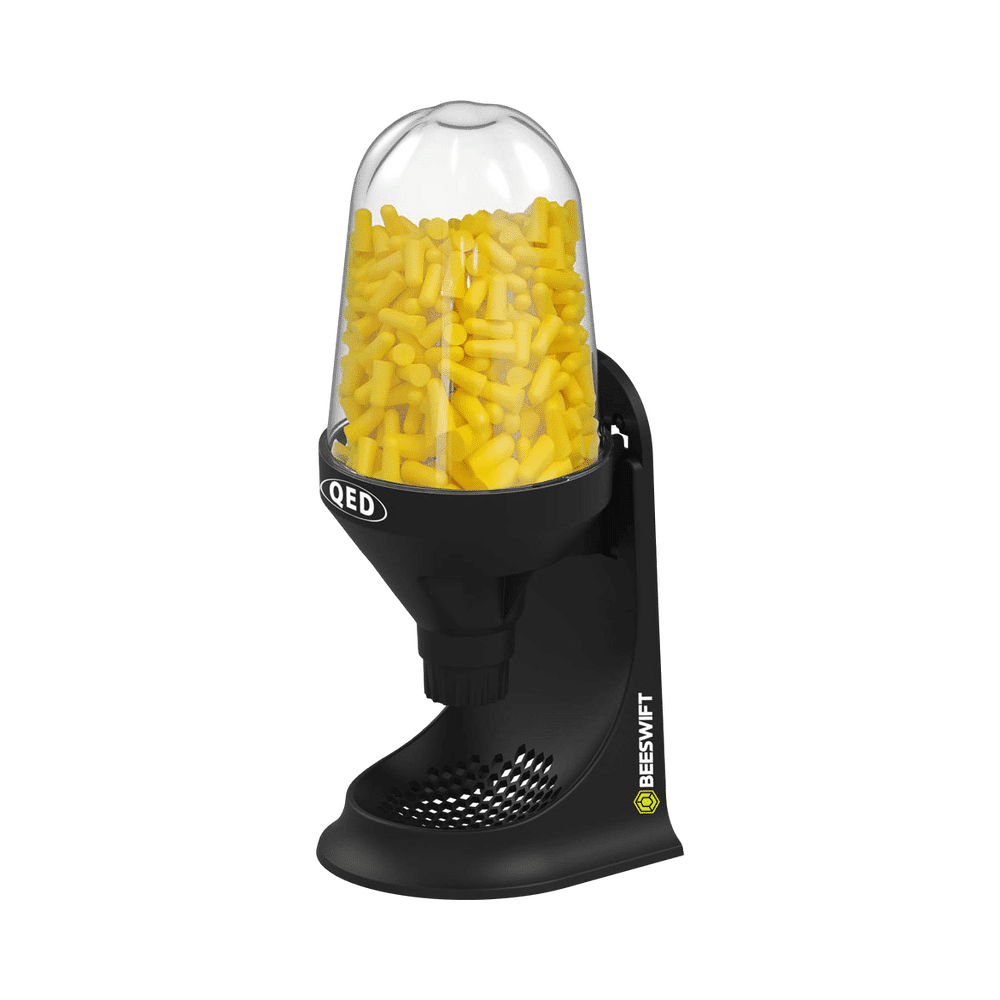QED301DP-1.png Beeswift QED Disposable Ear Plug Dispenser with 500 Ear Plugs - Image 1