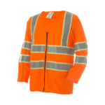 Viz360 Hi-Vis Rail Spec Orange Premium Jerkin Waistcoat