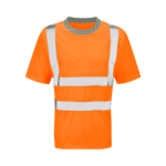 Black Knight - Hi-Vis Rail Spec Orange - T-Shirt