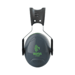 JSP Sonis1 Adjustable Ear Defenders 27dB SNR - Grey / Green - Image 3
