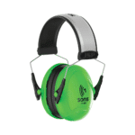 JSP Sonis1 Adjustable Extra Visibility Ear Defenders 27dB SNR - Bright Green