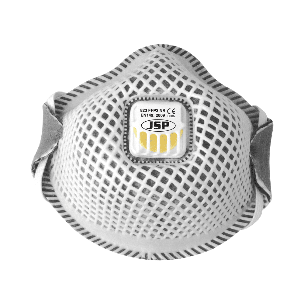 ber152-201-a00-main-1.png JSP Flexinet Odour Valved FFP2OV Disposable Mask (823) - Medium/Large - Box of 10 - Image 1