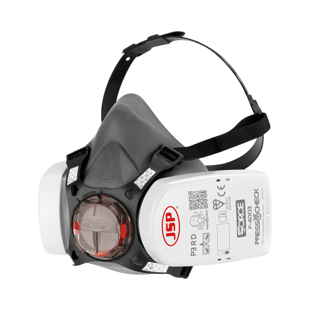 bht0a3-0l5-n00-main-2-1.png JSP Force8 Half-Mask with PressToCheck - P3 Filters - Image 1