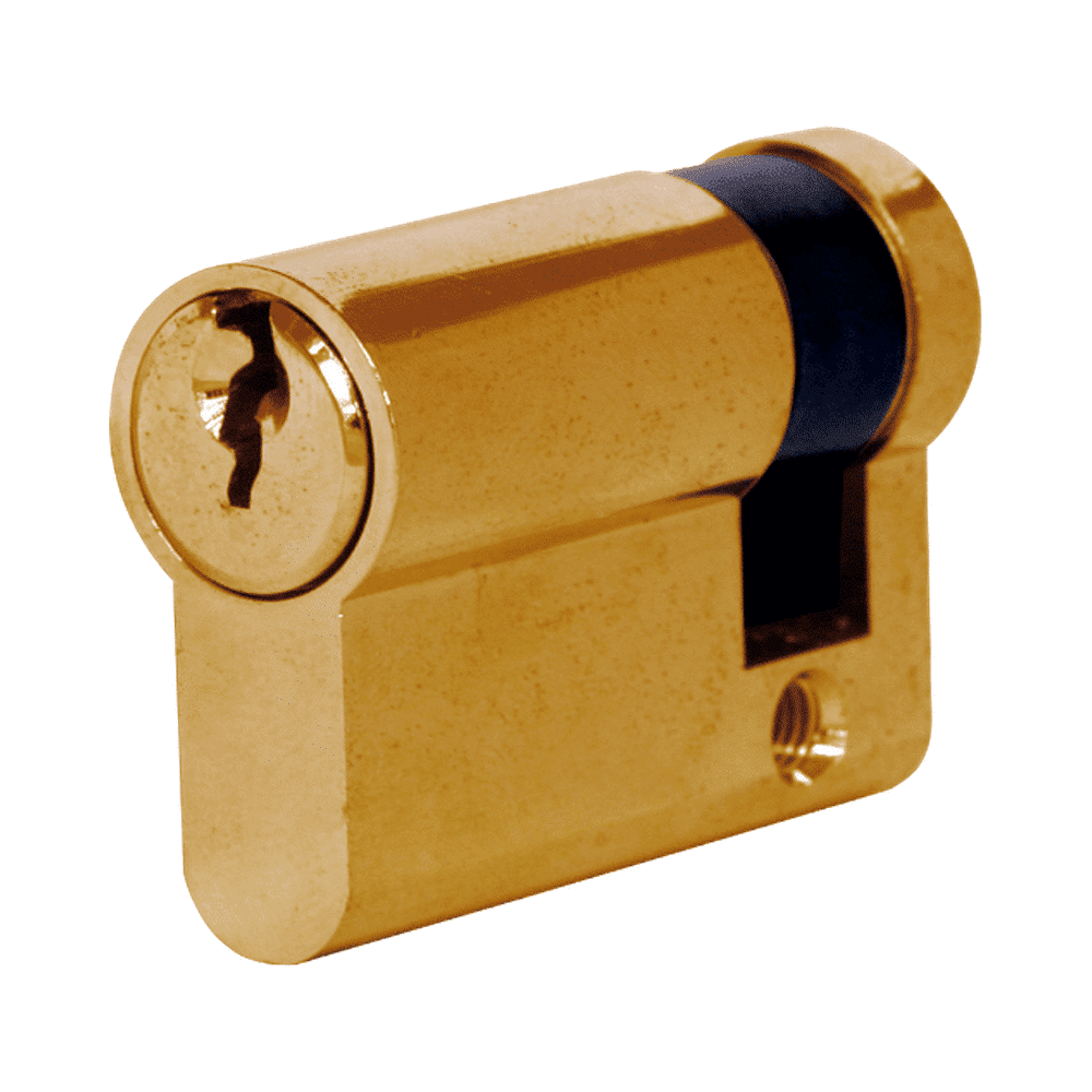 brass-2-1.png 6 Pin Single Euro Cylinder 40mm Brass - Image 1