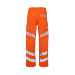 Pulsar Evolution Hi-Vis Rail Spec Orange 3 layer Trouser - Image 3