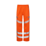 Pulsar Evolution Hi-Vis Rail Spec Orange 3 layer Trouser - Image 2