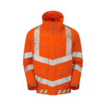 Pulsar Evolution Hi-Vis Rail Spec Orange Bomber Jacket - Image 2