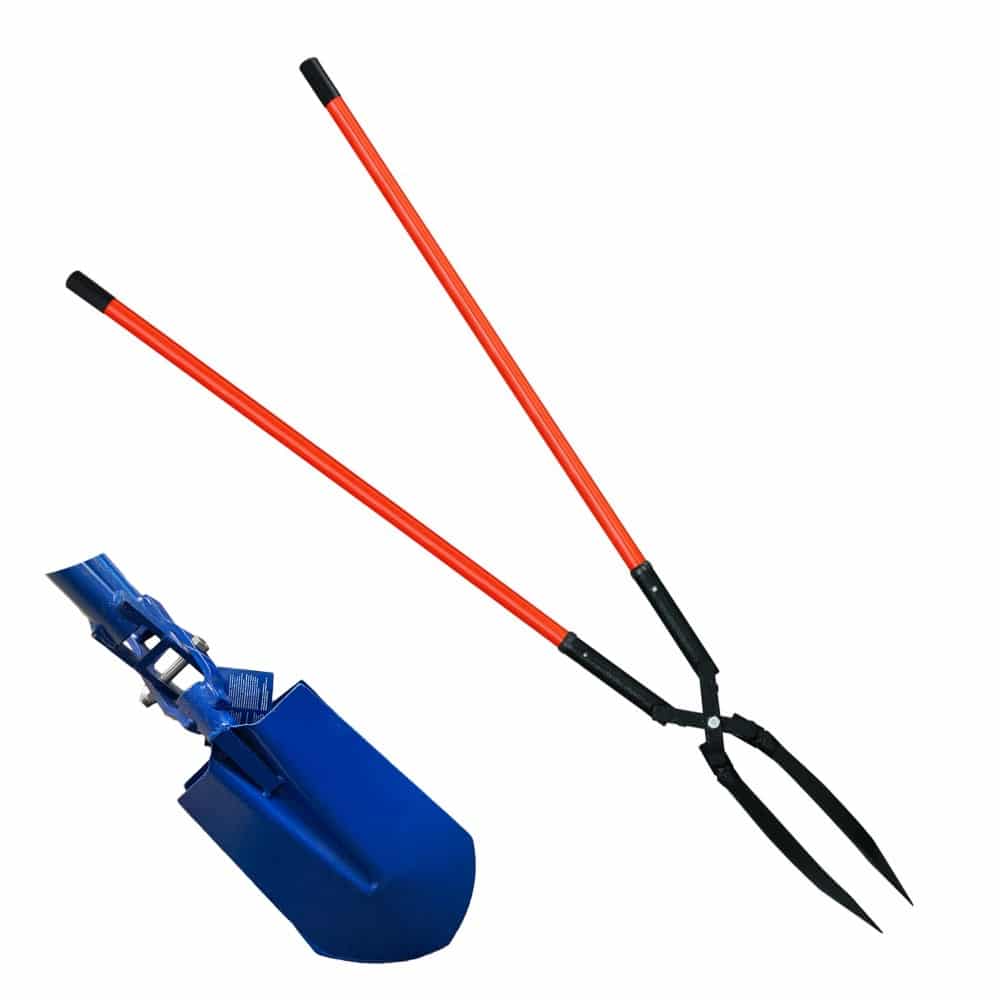 fibt200-1.jpg Insulated Post Hole Digger Shovel Holder 68" Length - Image 1