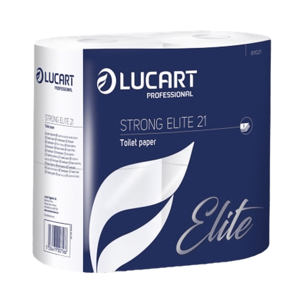 index-2.png Lucart Strong Elite 21 Toilet Roll - 3PLY - 40 rolls - Image 1