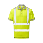 Pulsar Hi-Vis Yellow Polo Shirt - Image 2