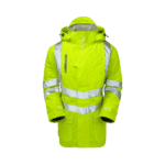 Pulsar Hi-Vis Yellow Padded Storm Coat - Image 2