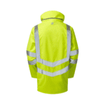 Pulsar Hi-Vis Yellow Unlined Storm Coat - Image 3