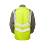 Pulsar Hi-Vis Yellow Interactive Body Warmer - Image 4
