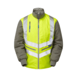 Pulsar Hi-Vis Yellow Interactive Body Warmer - Image 3