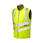 Pulsar Hi-Vis Yellow Interactive Body Warmer - Image 2