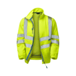 Pulsar Hi-Vis Yellow Polar Fleece - Image 4