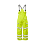 Pulsar Hi-Vis Yellow Waterproof Salopette - Image 3