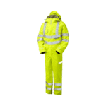 Pulsar Hi-Vis Yellow Waterproof Coverall