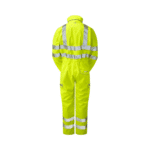 Pulsar Hi-Vis Yellow Waterproof Coverall - Image 3