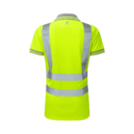Pulsar Hi-Vis Yellow Ladies Polo Shirt - Image 2
