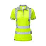 Pulsar Hi-Vis Yellow Ladies Polo Shirt