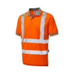 Pulsar Hi-Vis Rail Spec Orange Polo Shirt