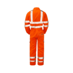 Pulsar Hi-Vis Rail Spec Orange Combat Coverall - Image 2