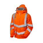 Pulsar Hi-Vis Rail Spec Orange Padded Bomber Jacket
